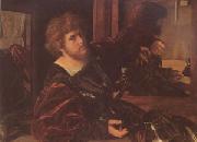 Portrait of the Artist (mk05) SAVOLDO, Giovanni Girolamo